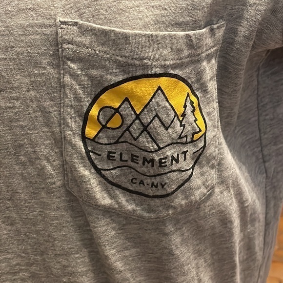Element skateboarding shirt size Medium gray - Picture 6 of 10